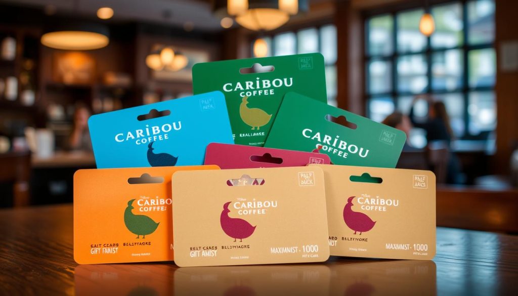 Caribou coffee gift card load limits