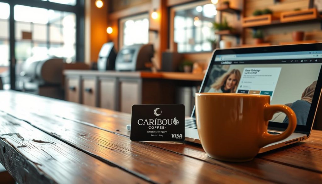 caribou coffee balance inquiry