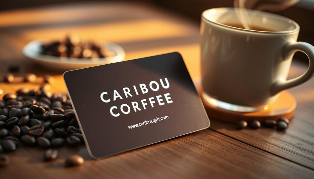 cash out caribou coffee gift card