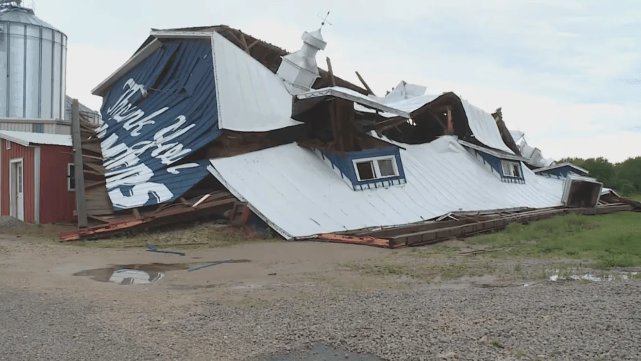 Severe Storms Damage Buildings, Topple Trees and Knock Out Power Across Wisconsin as Crews Assess Widespread Cleanup